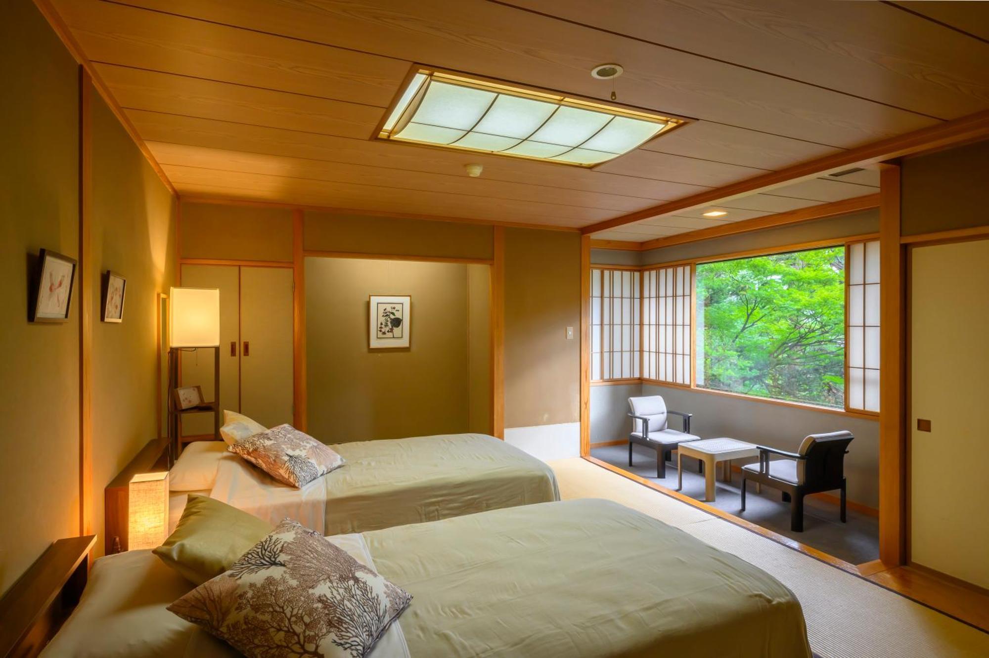 สึกิโอกะ โฮเต็ล Hotel Kaminoyama ภายนอก รูปภาพ
